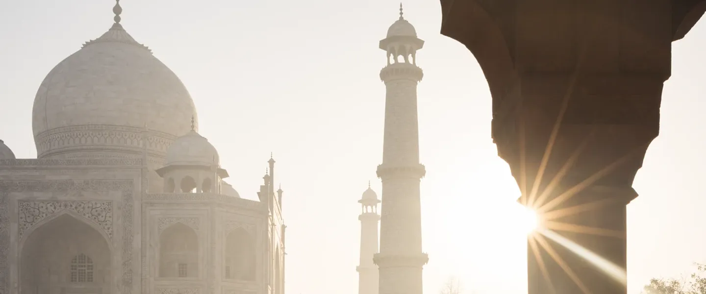 Discover the breathtaking story behind the Taj Mahal's creation, a timeless symbol of love and architectural brilliance! 🕌❤️ #TajMahal #History